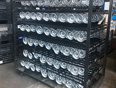 Finished Pained Products using E-Coating Process